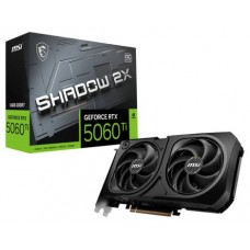 MSI GEFORCE 5060 TI 16GB SHADOW 2X OC PLUS BULK NVIDIA GeForce RTX 5060 Ti GDDR7 (Espera 4 dias)