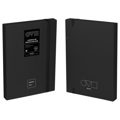 CAJA DE PROYECTOS 3CM EN POLYFOAM UNEQUAL MINIMAL NEGRO GRAFOPLAS 91271010 (Espera 4 dias) CAJA DE PROYECTOS 3CM EN POLYFOAM UNEQUAL MINIMAL NEGRO GRAFOPLAS 91271010 (Espera 4 dias)