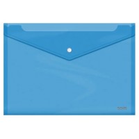 SOBRES POLIPROPILENO BROCHE AZUL FOLIO APAISADO 335X235 DOHE 91476 (MIN10) (Espera 4 dias)