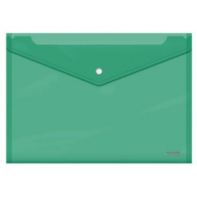 SOBRES POLIPROPILENO BROCHE VERDE FOLIO APAISADO 360X255 DOHE 91479 (MIN10) (Espera 4 dias)