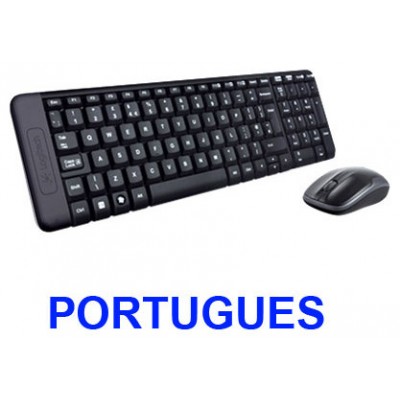 TECLADO LOGITECH WIRELESS MK220 PORTUGUES