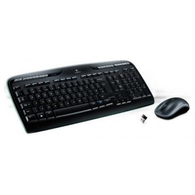 Logitech Teclado+ Ratón MK330 USB Negro