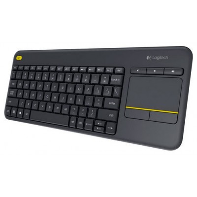 TECLADO LOGITECH K400 PLUS RF INALAMBRICO NEGRO