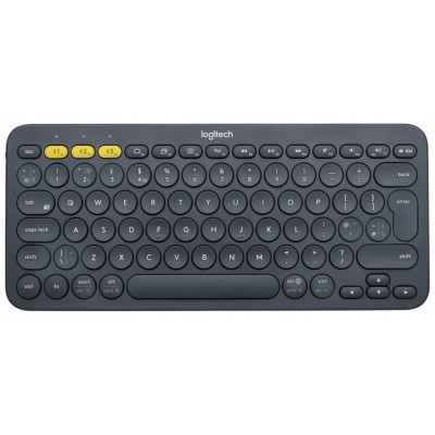 TECLADO LOGITECH K380 DARK GREY MULTIDISPOSITIVO (UK) ·Desprecintados (Espera 4 dias)