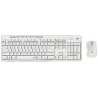COMBO TECLADO RATON LOGITECH MK295 SILENT ALEMAN BLUETOOTH BLANCO