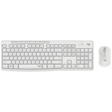 COMBO TECLADO RATON LOGITECH MK295 SILENT ALEMAN BLUETOOTH BLANCO