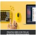 TECLADO WIRELESS MECANICO POP KEYS AMARILLO BLAST LOGITECH (Espera 4 dias)