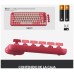 TECLADO WIRELESS MECANICO POP KEYS ROSA HEARTBREAKE LOGITECH (Espera 4 dias)