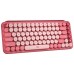 TECLADO WIRELESS MECANICO POP KEYS ROSA HEARTBREAKE LOGITECH (Espera 4 dias)