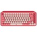 TECLADO WIRELESS MECANICO POP KEYS ROSA HEARTBREAKE LOGITECH (Espera 4 dias)