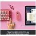 TECLADO WIRELESS MECANICO POP KEYS ROSA HEARTBREAKE LOGITECH (Espera 4 dias)