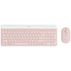 Logitech MK470 Teclado+Raton Rosa