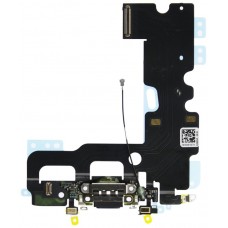 Flex Conector Carga Lightning iPhone 7 Negro (Espera 2 dias)