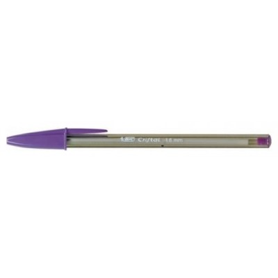 BIC Cristal Fun Violeta Bolígrafo 20 pieza(s) (MIN20) (Espera 4 dias)