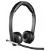 LOGITECH Auriculares con microfono Headset H820E inalambrico estereo