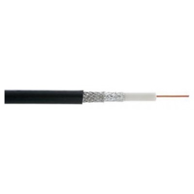 Kramer Electronics 300m RG-6 Bulk cable coaxial Negro (Espera 4 dias)