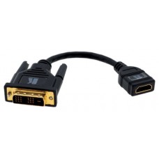 Kramer Electronics DVI-D (M) - HDMI (F) Negro (Espera 4 dias)