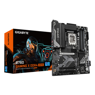 Gigabyte Placa Base B760 GAMING X D4 GEN5 ATX 1700 Gigabyte Placa Base B760 GAMING X D4 GEN5 ATX 1700