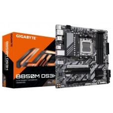 GIGABYTE B850M DS3H Placa Base - Procesadores AMD Ryzen Serie 9000, 16+2+2 fases VRM digitales, hasta 8200MHz DDR5 (OC), 1xPCIe 5.0 + 1xPCIe 4.0 M.2, LAN 2.5, USB 3.2 Gen 2 (Espera 4 dias)