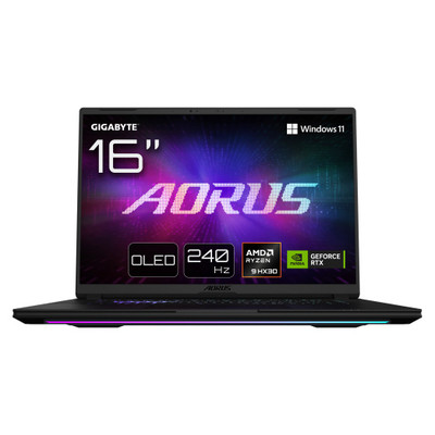 GIGABYTE AORUS MASTER 16 Port&aacute;til Gaming - 16.0&ldquo;, 240Hz OLED, AMD Ryzen 9 9955X3D, GPU NVIDIA RTX 5080, 32GB DDR5 5600MHz, 1TB SSD, Windows 11 Home, Garant&iacute;a de 2 a&ntilde;os, AORUS MASTER 16 6YJM5ESE64SH (Espera 4 dias)