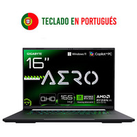 PORTATIL GIGABYTE AERO X16 2WHA3PTC65AH R9-370HX 32GB 1TB RTX5070 16" W11H