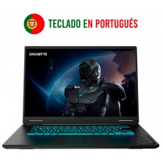 PORTATIL GIGABYTE A16 3VHK3PT864SD R7 260 32GB 1TB RTX5060 16"WUXGA FreeDOS