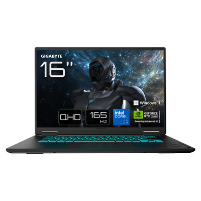GIGABYTE PORTATIL GAMING A16 PRO DXHG4ESCC4SH,INTEL RPL-R CORE 7 240H,32GB DDR5,SSD 1TB,16" QHD+ 165HZ,RTX5070TI/12GB,W11 HOME (Espera 4 dias)