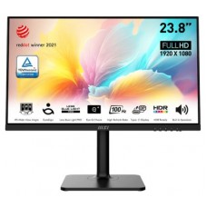 MSI MONITOR MODERN MD2412P. 23.8” (60CM). PLANO. IPS. 1920X1080 (FHD). 100HZ. NEGRO (Espera 4 dias)