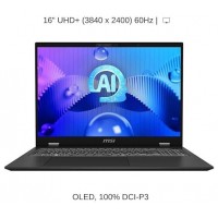 MSI Prestige 16 AI STUDIO B1VFG-081ES Intel Core Ultra 7 155H Portátil 40,6 cm (16") Quad HD+ 32 GB LPDDR5-SDRAM 1 TB SSD NVIDIA GeForce RTX 4060 Wi-Fi 7 (802.11be) Windows 11 Home Gris (Espera 4 dias)