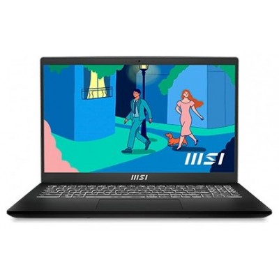 MSI Modern 15 B12M-042ES i7-1255U Portátil 39,6 cm (15.6") Full HD Intel® Core™ i7 16 GB DDR4-SDRAM 1000 GB SSD Wi-Fi 6 (802.11ax) Windows 11 Home Negro (Espera 4 dias)