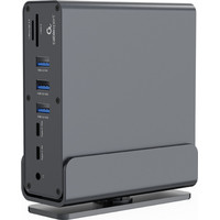 DOCK GEMBIRD A-CF-COMBO15-01 USB-C 15EN1 GRIS