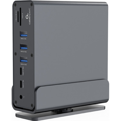 DOCK GEMBIRD A-CF-COMBO15-01 USB-C 15EN1 GRIS