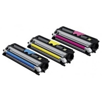 KONICA MINOLTA Magic Color 160016501690 Pack Toner Cian Magenta y Amarillo