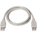 CABLE USB 2.0 TIPO AM-AM BEIGE 1.0M AISENS A101-0021