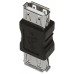ADAPTADOR USB 2.0 TIPO AH-AH NEGRO AISENS A103-0037