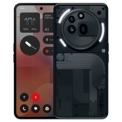 Nothing Phone (3a) Pro 17,2 cm (6.77") SIM doble Android 15 5G USB Tipo C 12 GB 256 GB 5000 mAh Negro (Espera 4 dias)