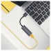 AISENS - CONVERSOR USB 3.0 A ETHERNET GIGABIT 10/100/1000 MBPS, GRIS, 15CM