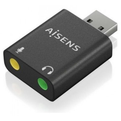 CONVERSOR USB-A A AUDIO 48KHz USB-A-M-2xJACK 3.5 H