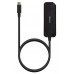 HUB USB 3.1 USB-C USB-CM-4xTIPO AH NEGRO 60CM AISENS