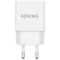 CARGADOR USB 10W ALTA EFICIENCIA 5V2A BLANCO AISENS
