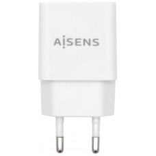 CARGADOR USB 10W ALTA EFICIENCIA 5V2A BLANCO AISENS