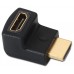 ADAPTADOR HDMI ACODADO AH-AM NEGRO AISENS A121-0124