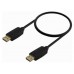 AISENS - CABLE DISPLAYPORT V1.2 CCS 4K@60HZ, DP/M-DP/M, NEGRO, 0.5M
