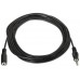 CABLE AUDIO ESTEREO JACK 3.5M-JACK 3.5H NEGRO 3.0M
