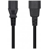 AISENS Cable Alimentacion CPU, C13/H-C14/M, NEGRO, 10M