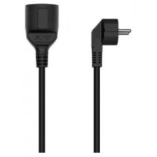 AISENS - CABLE ALARGADOR DE ALIMENTACION SCHUKO, CEE7/M-CEE7/H, NEGRO, 10M