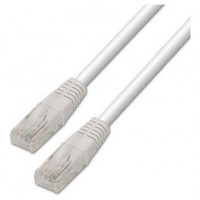 CABLE RED LATIGUILLO RJ45 CAT.5E UTP AWG24 BLANCO 2.0M