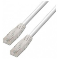 CABLE RED LATIGUILLO RJ45 CAT.5E UTP AWG24 BLANCO 2.0M