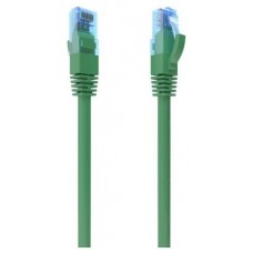 AISENS - CABLE DE RED LATIGUILLO RJ45 CAT.6 UTP AWG26 CCA, VERDE, 25CM