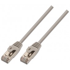 AISENS - CABLE DE RED LATIGUILLO RJ45 CAT.6 FTP AWG24, GRIS, 1.0M